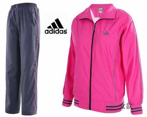 survetement adidas blanc